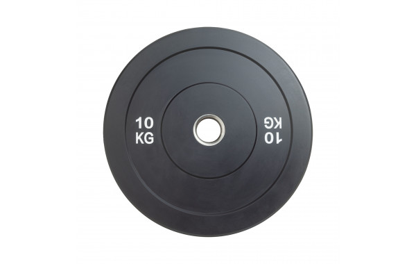 Диск бамперный 51мм, обрезиненный 10кг VictoryFit VF-D51100 600_380
