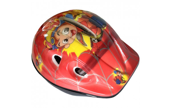 Шлем защитный Sportex JR F11720-5 (красный) 600_380