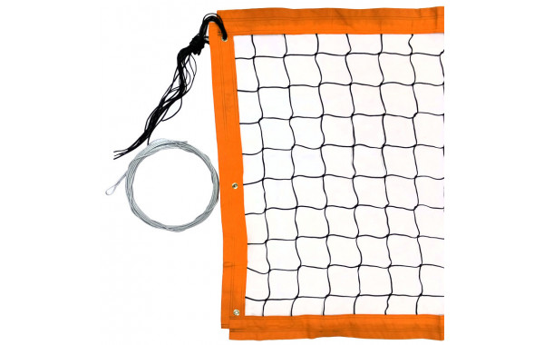 Сетка для пляжного волейбола трен. 8,5х1м,нить 3,5мм ПП,яч.10см FS-PV-№16 600_380