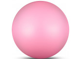 Мяч для художественной гимнастики Indigo IN367-PI, диам. 17 см, ПВХ, розовый металлик