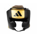 Шлем боксерский Adidas Speed 350 Pro Head Gear adiSPD350HG черно-золотой 75_75