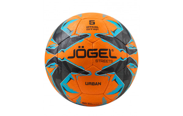 Мяч футбольный Jogel Urban, №5, оранжевый 600_380