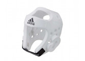 Шлем для тхэквондо Adidas Head Guard Dip Foam WTF белый adiTHG01C