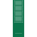 Дорожка для прыжков в длину с места с разметкой, для сдачи норматива (облегченная) Atlet GTO-3 зеленый 75_75