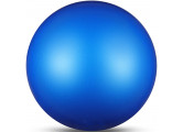 Мяч для художественной гимнастики Indigo IN367-BL, диам. 17 см, ПВХ, синий металлик