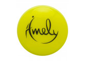 Мяч для художественной гимнастики d15 см Amely AGB-301 желтый