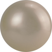 Мяч для художественной гимнастики однотонный d15см AG-15-03 ПВХ, жемчужный