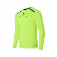 Футболка судейская с длинным рукавом Jogel DIVISION PerFormDRY Referee LS Tee, желтый неон