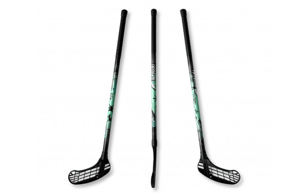 Клюшка флорбольная ACITO APACHE 33 GREEN 80 Round - Прямой 600_380