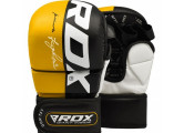 Перчатки тренировочные RDX Grappling T6 Plus GGR-T6Y+ желтый