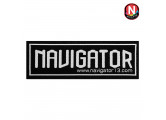 Нашивка Navigator Pro 96х35мм самоклеющаяся черная