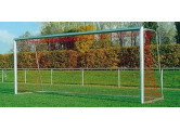 Ворота футбольные передвижные "Швейцария", 7,32x2,44 м,глубина 2 м,алюм. Haspo 924-1081
