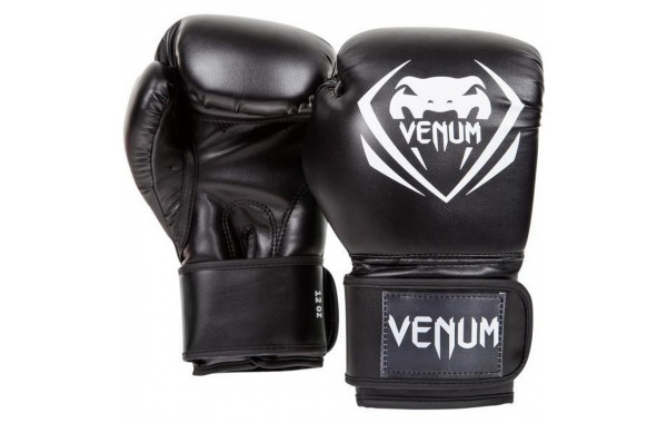 Перчатки Venum Contender 1109-8oz черный 600_380