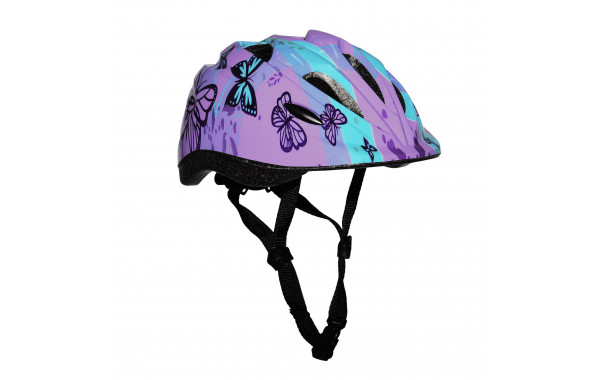 Шлем детский RGX с регулировкой размера 50-57 Butterfly фиолетовый 600_380