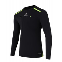 Футболка судейская с длинным рукавом Jogel DIVISION PerFormDRY Referee LS Tee, черный