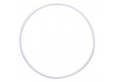 Обруч гимнастический ЭНСО пластиковый d75см MR-OPl750 белый, под обмотку (продажа по 5шт) цена за шт