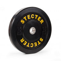 Диск каучуковый Stecter D50 мм 15 кг 2198