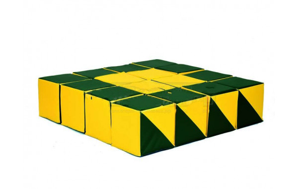 Мягкий модуль Кубик-рубик (16 элементов) 600_380