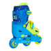 Раздвижные роликовые коньки Justenergy JE-SK-P580-51 Blue (антистресс обезьяна в подарок) 75_75