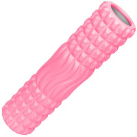 Ролик для йоги Sportex 45х11см, ЭВА\АБС E40743 розовый