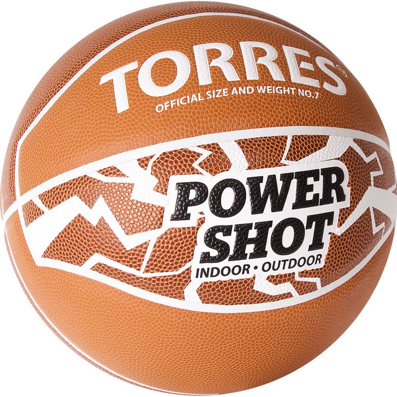 Мяч баскетбольный Torres Power Shot B32087 р.7 800_800