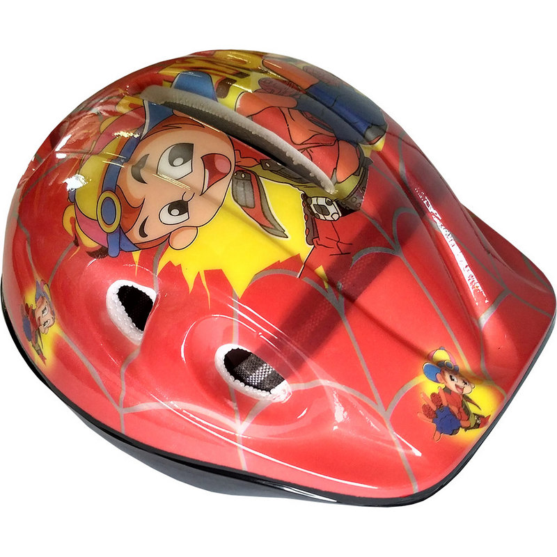 Шлем защитный Sportex JR F11720-5 (красный) 800_800