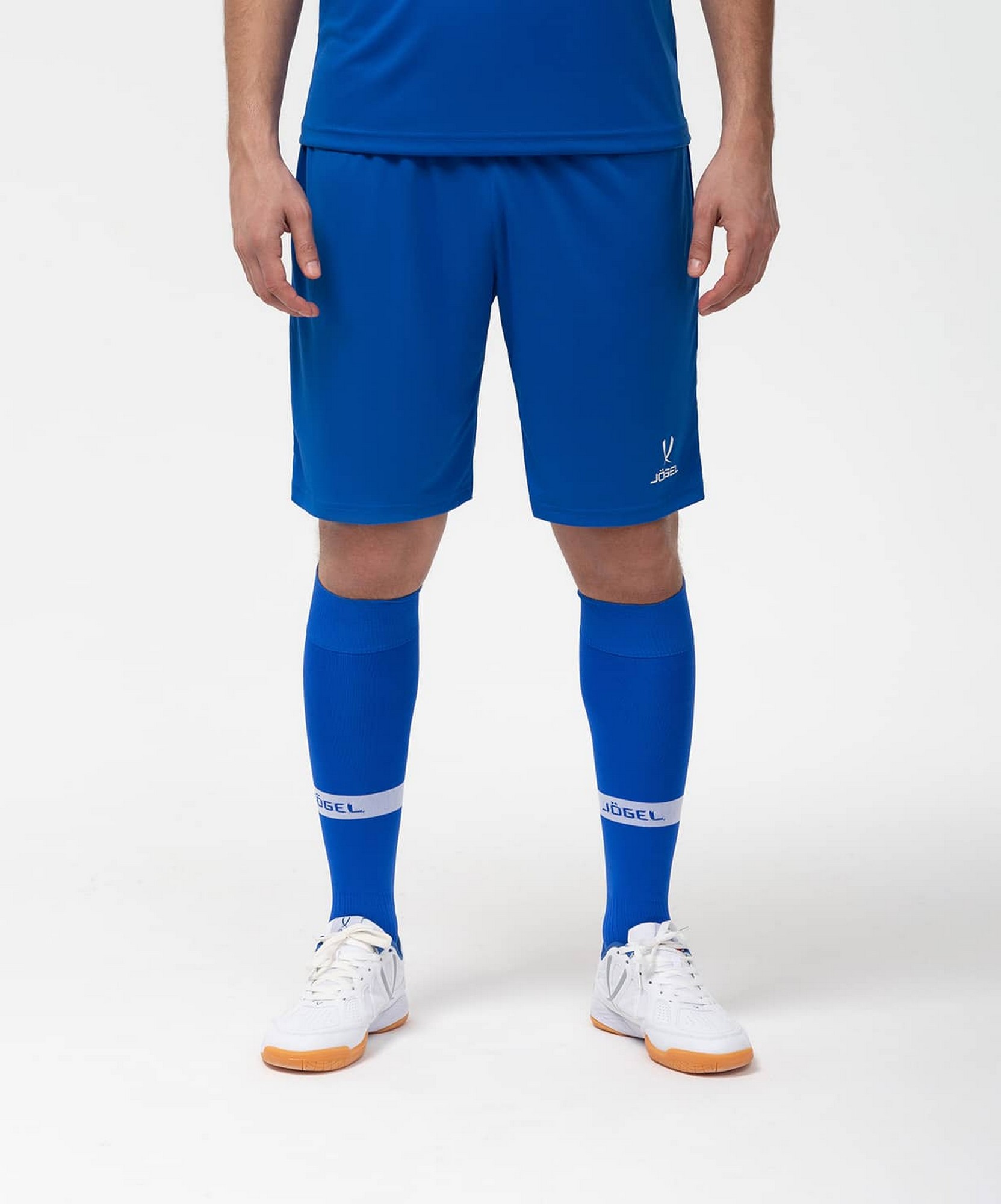 Гетры футбольные Jogel Camp Advanced Socks, синий\белый 1663_2000