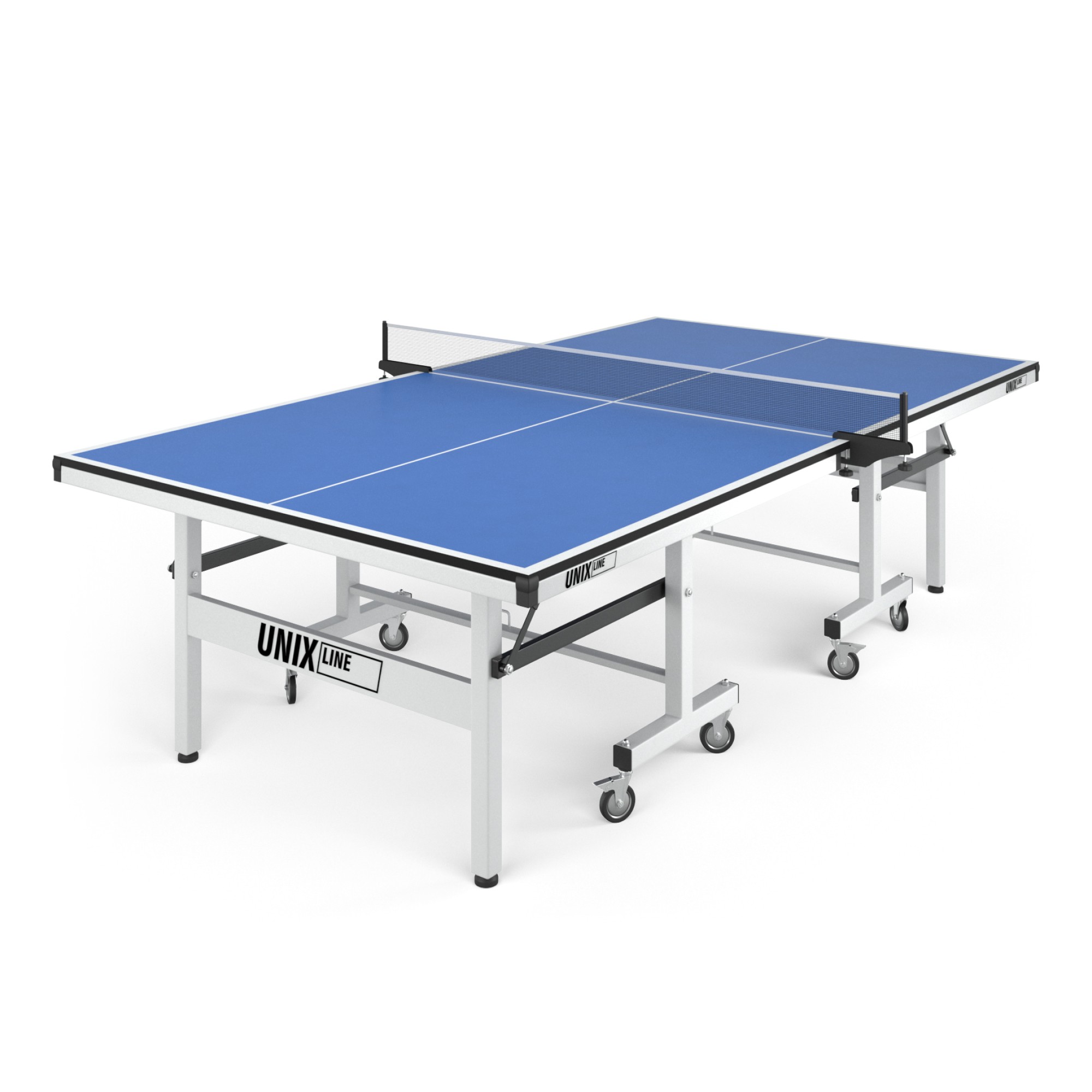 Профессиональный теннисный стол Unix Line 25 mm MDF TTS25INDBL Blue 2000_2000