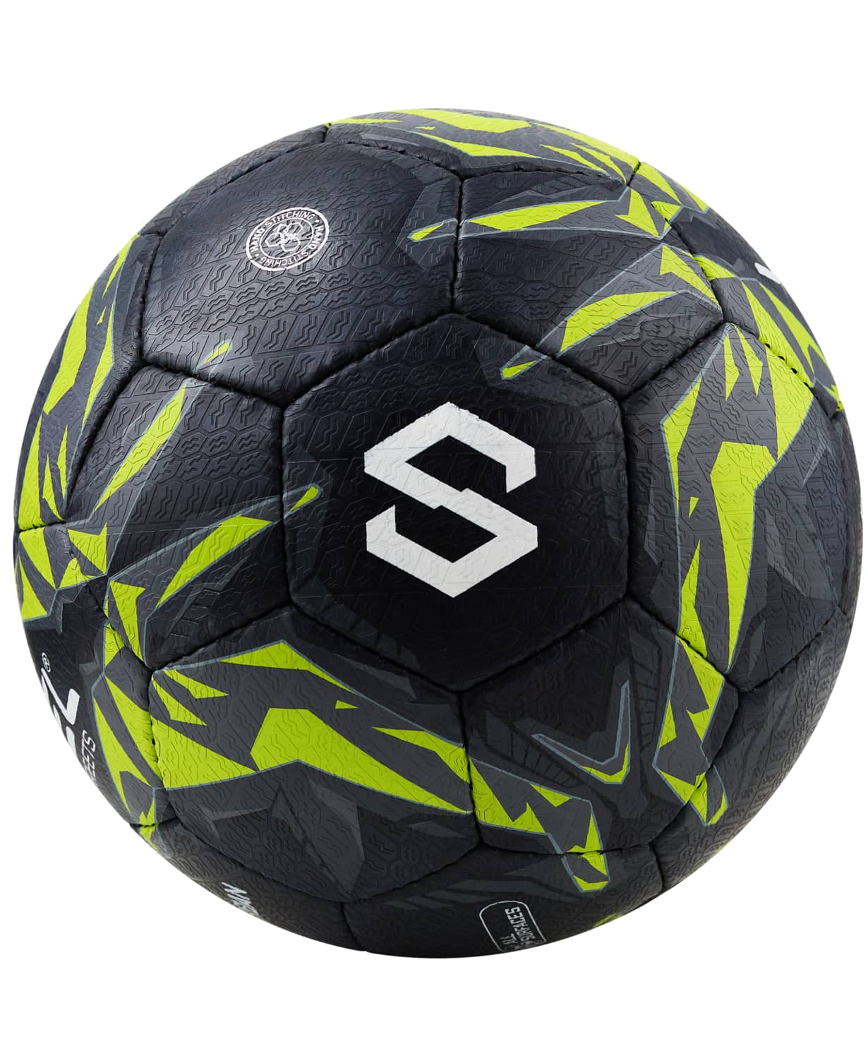 Мяч футбольный Jogel Urban, №5, черный 1230_1479