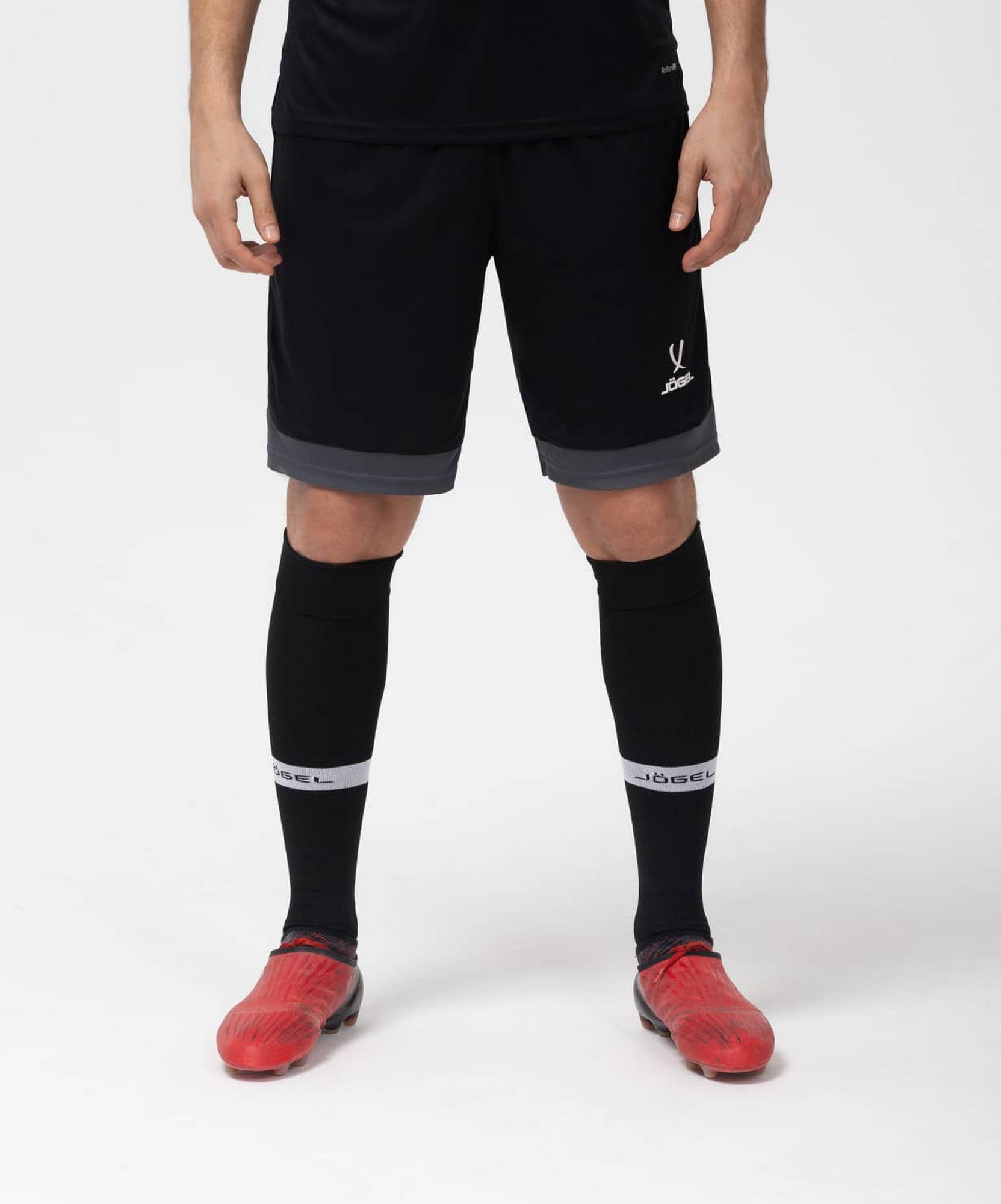Гетры футбольные Jogel Camp Advanced Socks, черный\белый 1663_2000