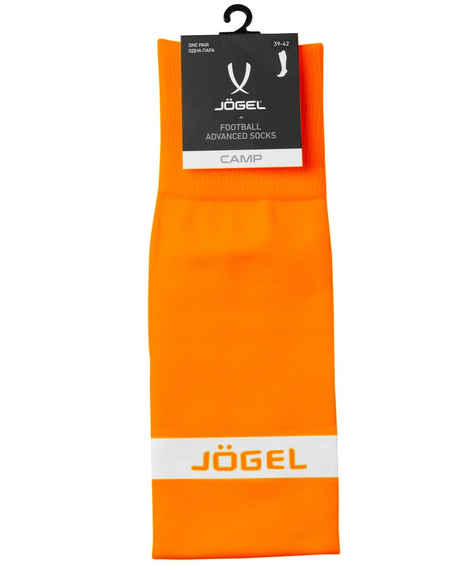 Гетры футбольные Jogel Camp Advanced Socks оранжевый\белый 1663_2000