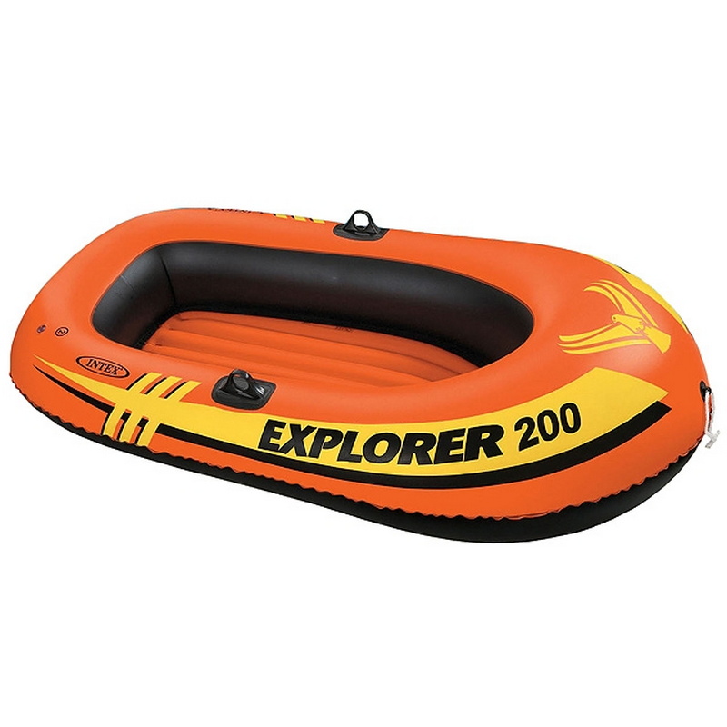 Надувная лодка Intex Explorer 200 (до 95кг) 185х94х41см, от 6лет 58330 800_800