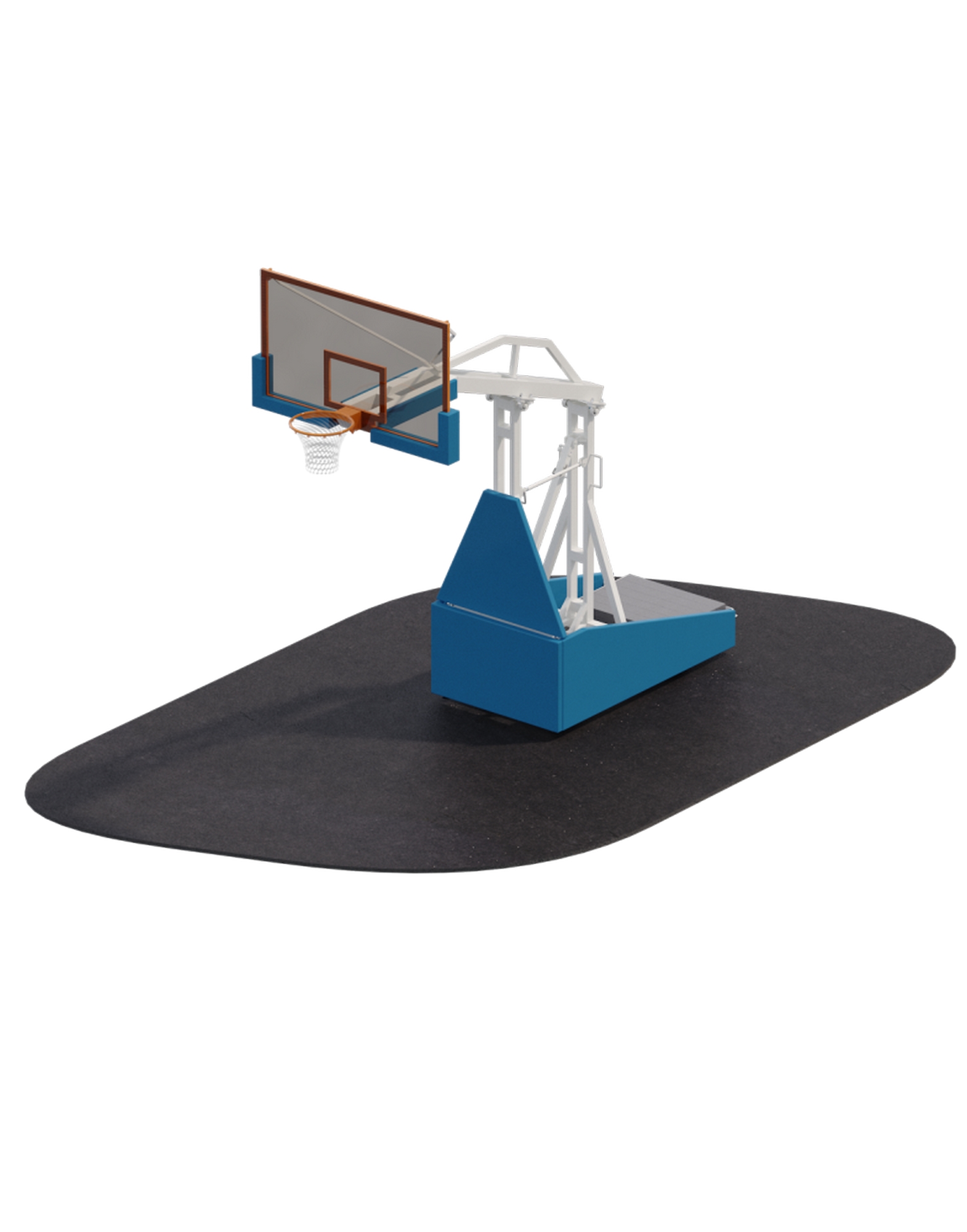 Мобильная баскетбольная стойка 1,65м ARMS ARMS702 1570_2000