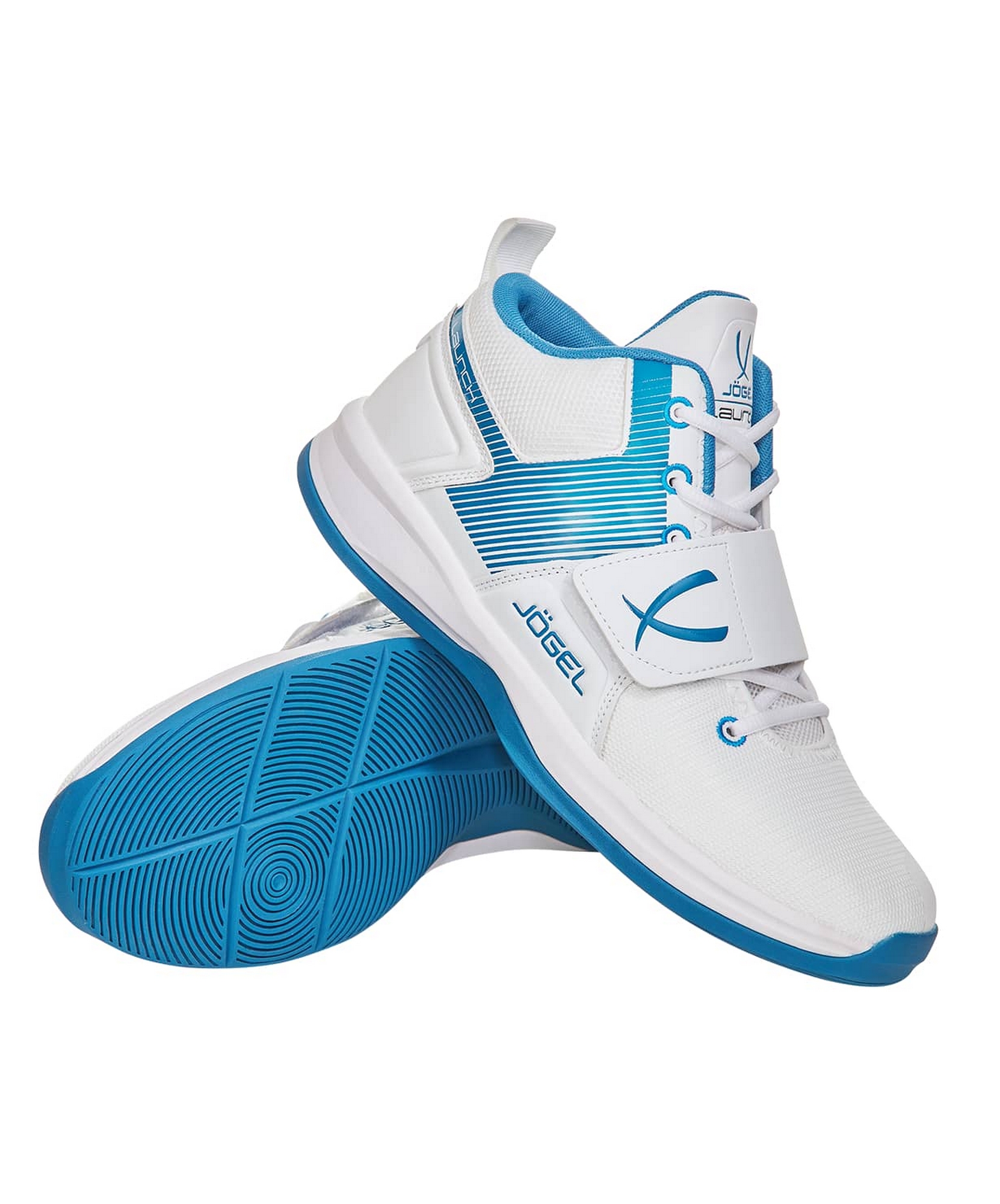 Кроссовки баскетбольные Jogel Launch white\blue 1662_2000