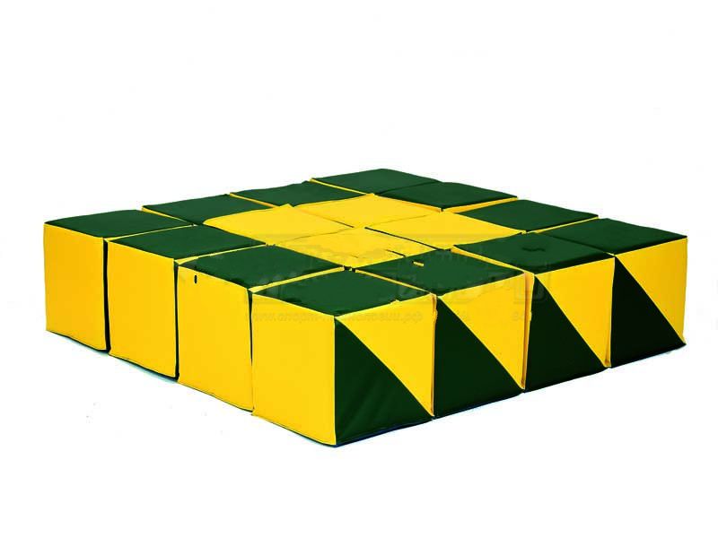 Мягкий модуль Кубик-рубик (16 элементов) 800_600