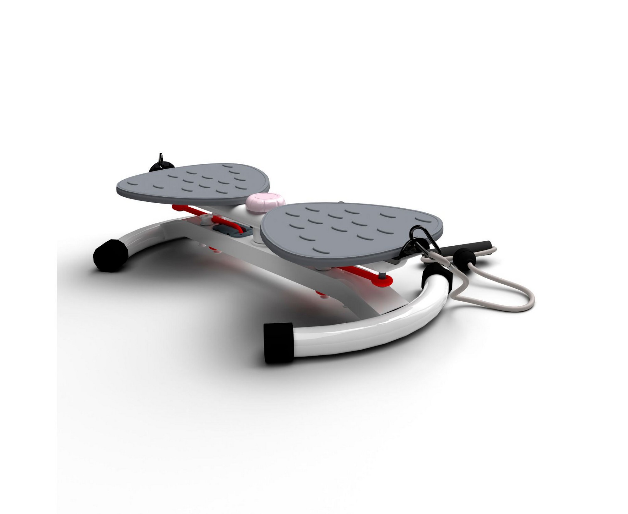 Фитнес платформа DFC Twister Bow с эспандерами TW-S108GR 2000_1636