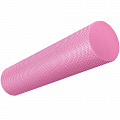 Ролик для йоги полумягкий Профи 45x15см Sportex ЭВА E39104-4 розовый 120_120