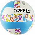 Мяч волейбольный пляжный Torres Beach Sand Blue V32095B, р.5 120_120