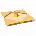 Песочница с крышкой Кубик Romana 057.37.00 120_120