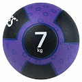 Медбол 7кг, d25,4см, резина Torres AL00237 фиолетово-черный 120_120